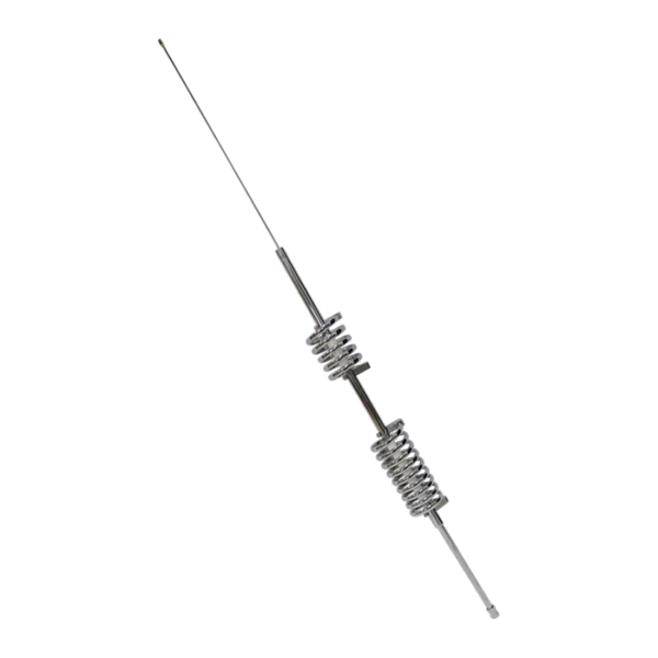 Antena Doble Espiral Cromada TPG-271